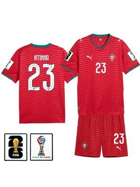 Vitinha 2026 World Cup Soccer Jersey Set Suit